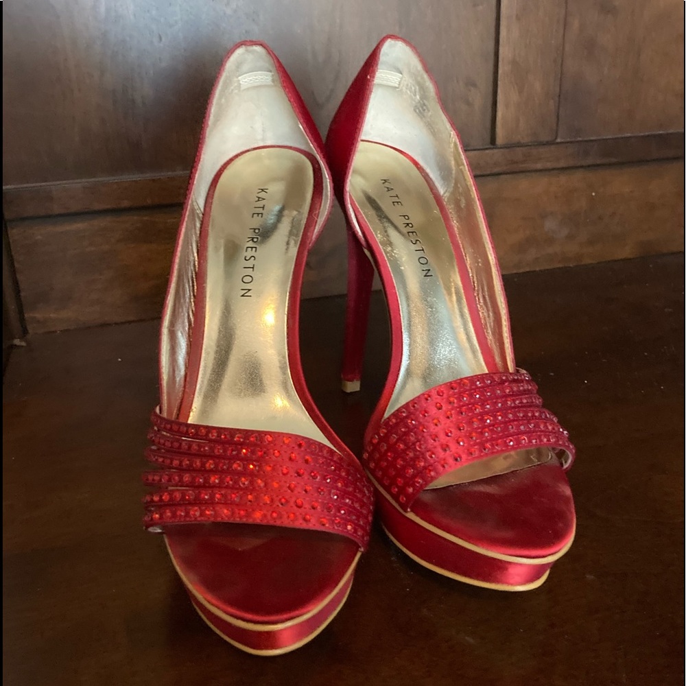 Kate Preston Red Heels 2 for $10 SALE